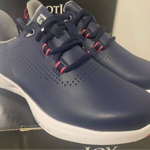 Women's Navy Footjoy Golf Shoes, #92374 size 6.5